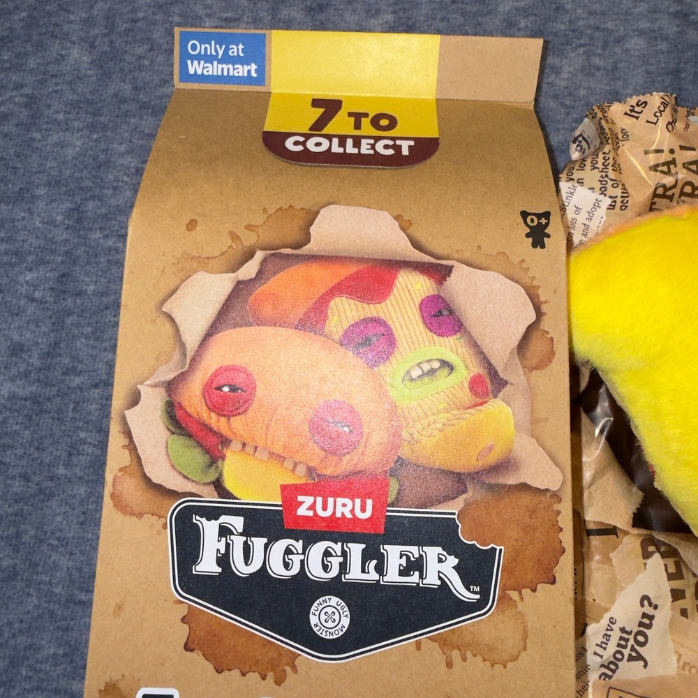 Zuru Fuggler Fuggalicious Pizza Funny Ugly Monster Plush Walmart Exclusive